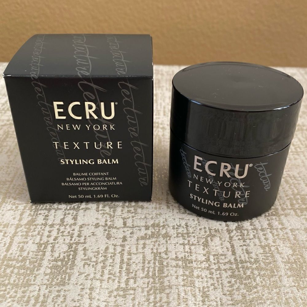 ECRU New York Texturizing Hair Styling Balm 1.69 Oz New SEALED. Unisex